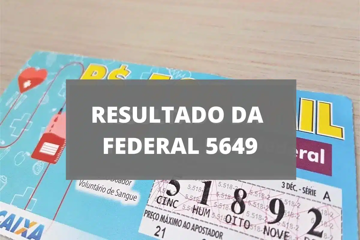 Resultado da loteria Federal 5649
