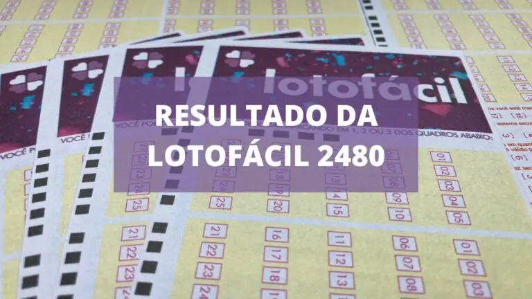 Resultado da Lotofácil 2480 de hoje, sexta-feira (25/3)