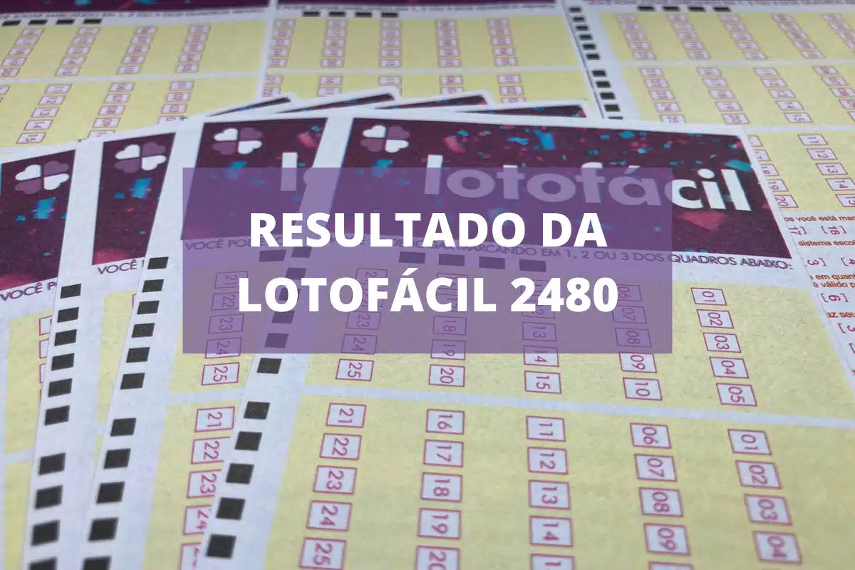 Resultado da Lotofácil 2480