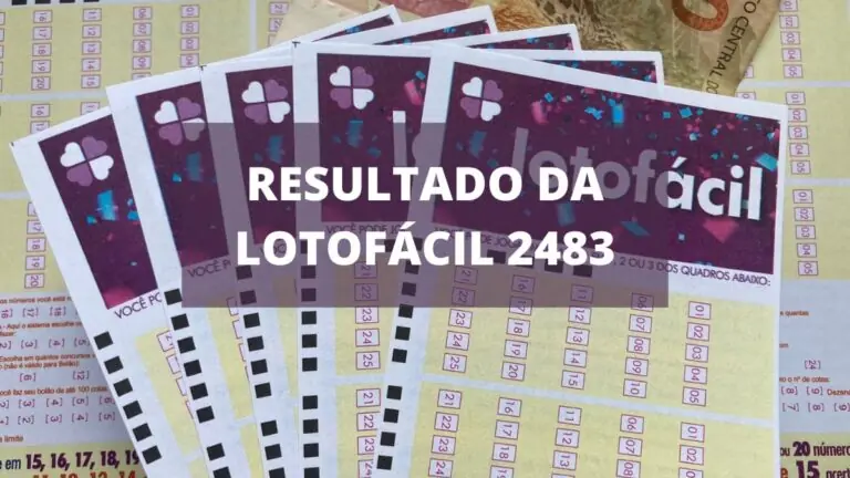 Resultado da Lotofácil 2483 de hoje, terça-feira (29/03/22)