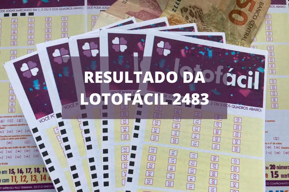 Resultado da Lotofácil 2483