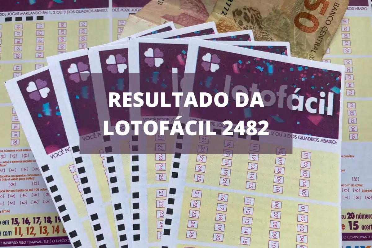 Resultado da Lotofácil 2482