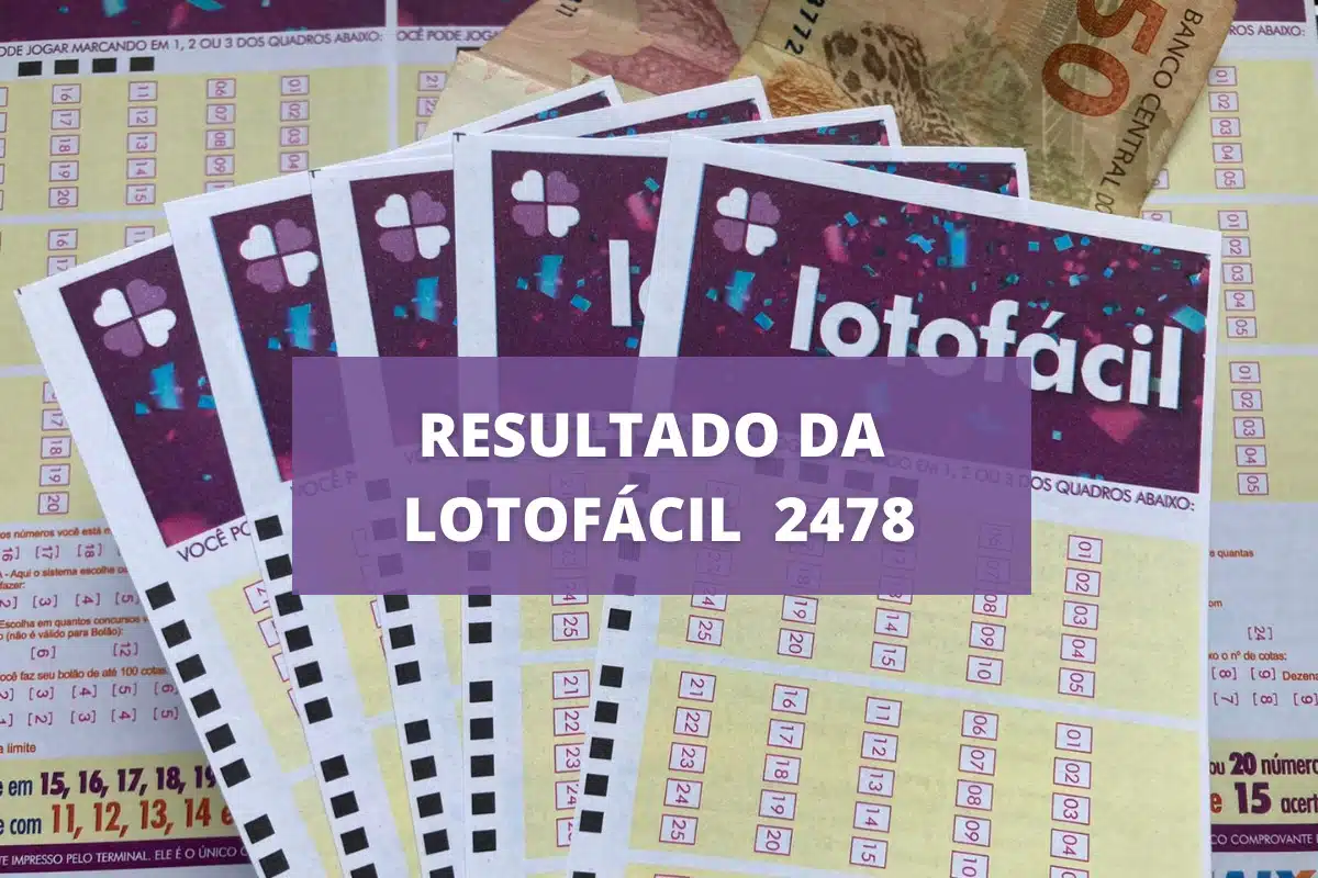 resultado da Lotofácil 2478