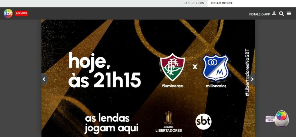 assistir jogo do Fluminense hoje online