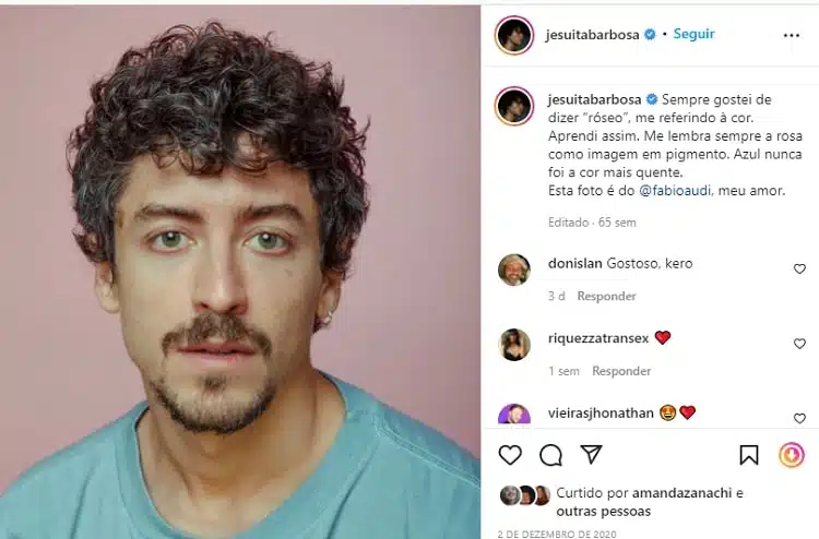 jesuíta barbosa namorado