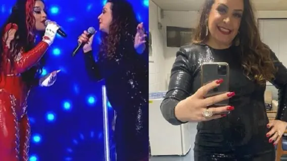 Mãe de Gloria Groove: Gina Garcia foi backing vocal do Raça Negra