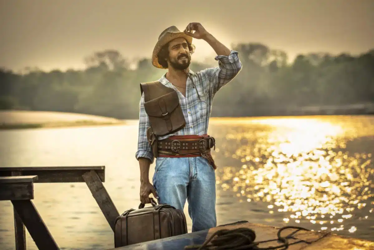 novela pantanal atores