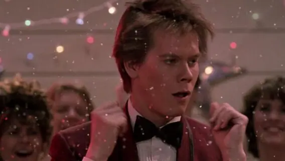 Sessão de sábado hoje exibe Footloose com Kevin Bacon