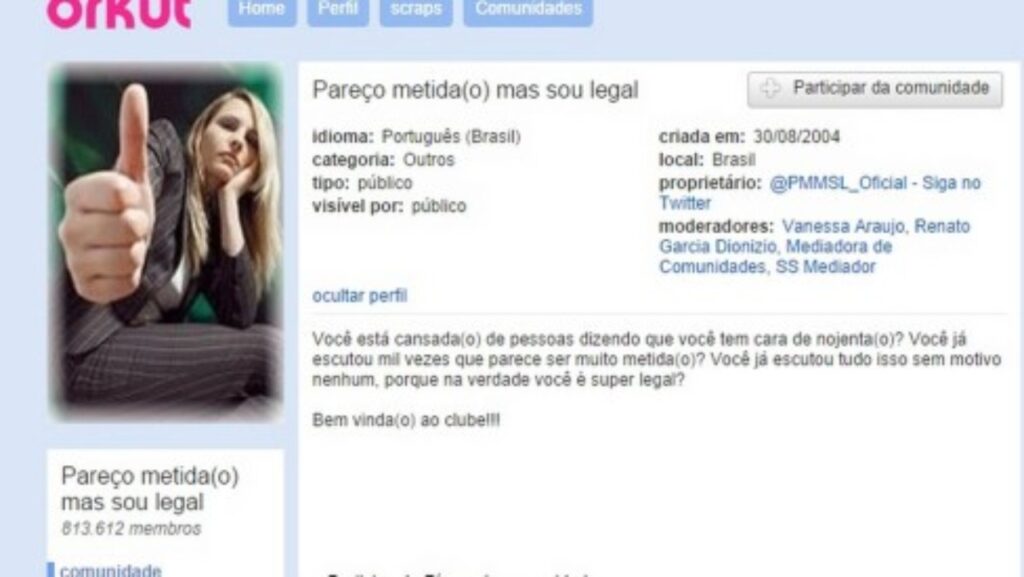 Comunidades do orkut 