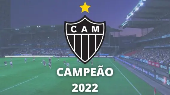 Atlético MG  é quem ganhou o Campeonato Mineiro 2022