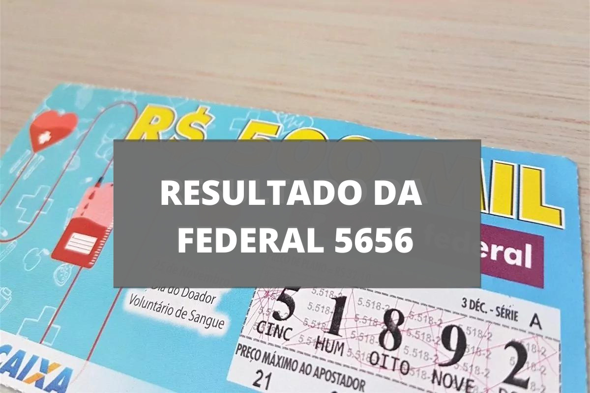 Resultado da loteria Federal