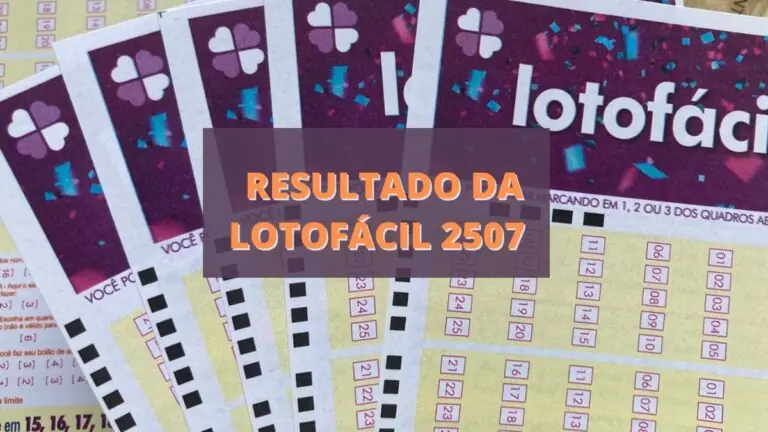 Resultado da Lotofácil de hoje, concurso 2507 de quinta-feira, 28 de abril