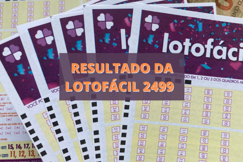 Resultado da Lotofácil 2499