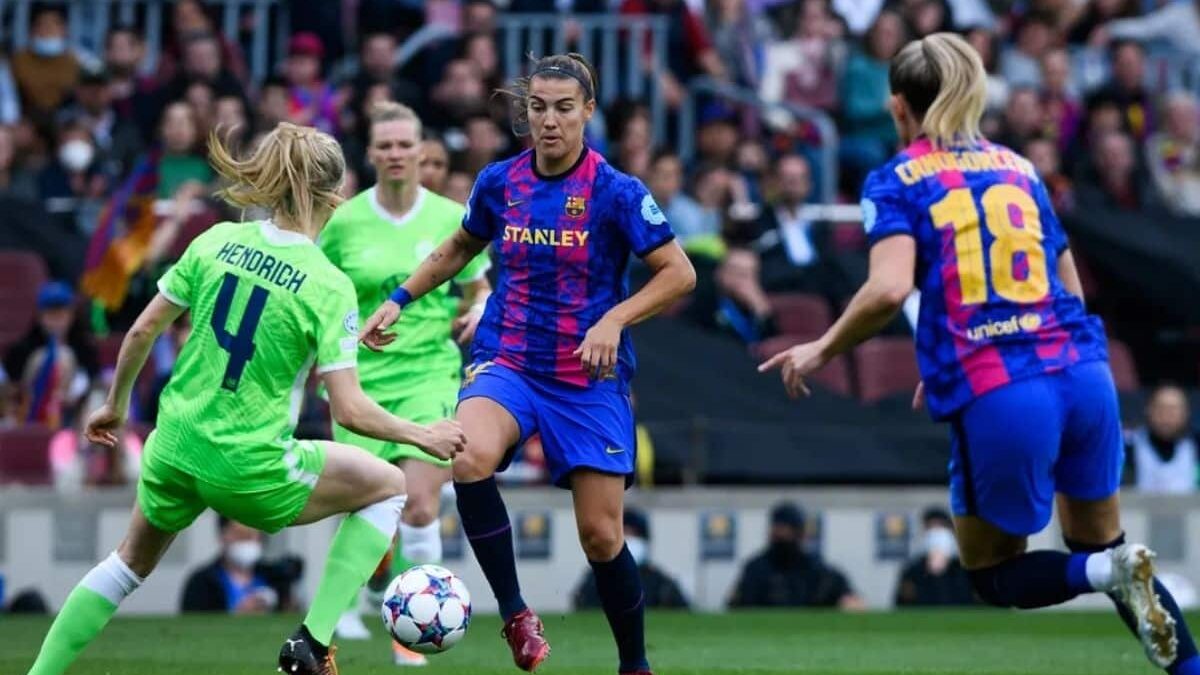 Wolfsburg x Barcelona feminino