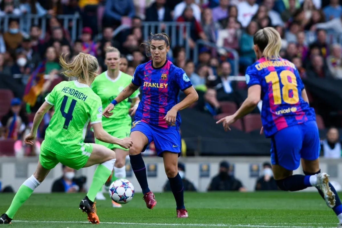 Wolfsburg x Barcelona feminino