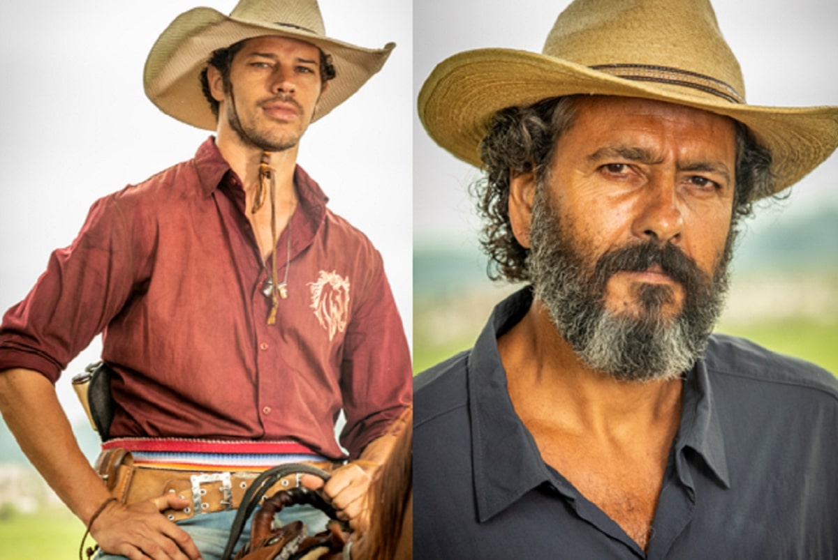 Elenco pantanal antes e depois