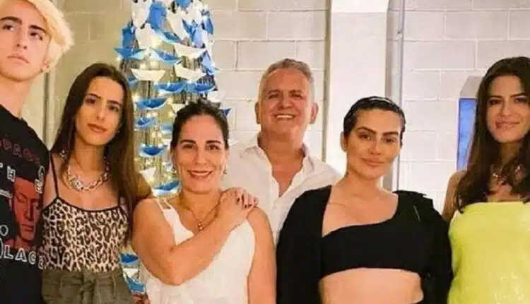 família gloria pires