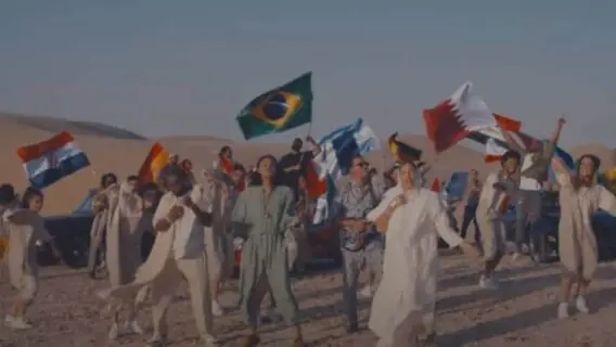 Escute a música da Copa do Mundo 2022 ‘Hayya Hayya’ e veja a tradução