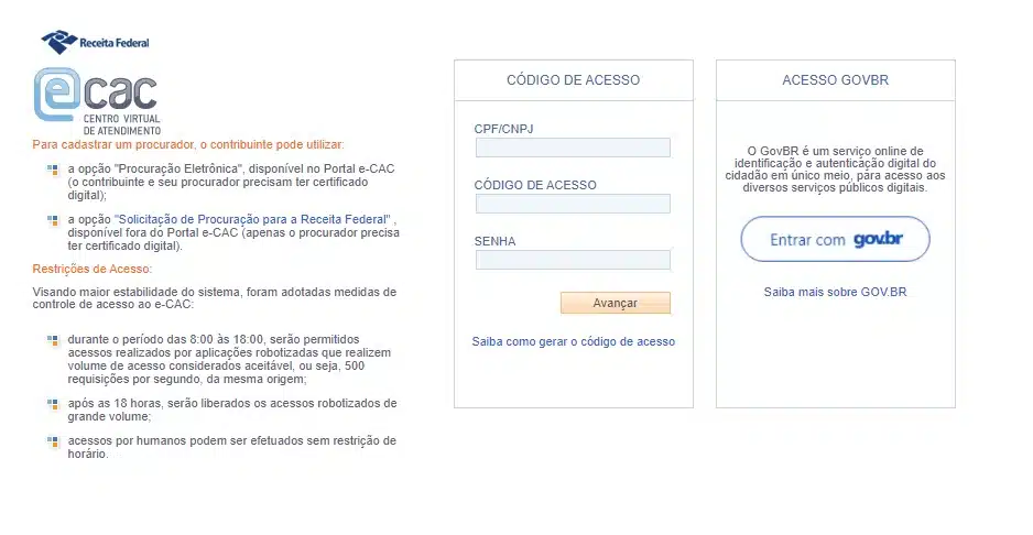 multa por não declarar Imposto de Renda