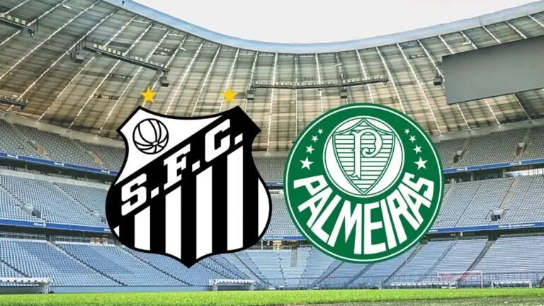 Onde vai passar jogo do Santos x Palmeiras hoje? Horário e escalações