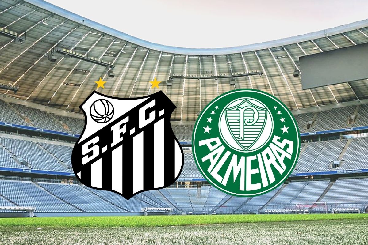 Onde vai passar jogo do Santos x Palmeiras hoje? Horário e escalações