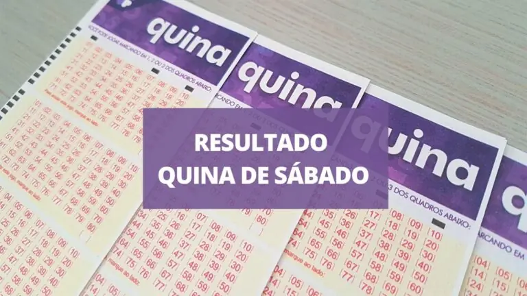 Resultado da Quina concurso 5847 de hoje, sábado (07/05/22)