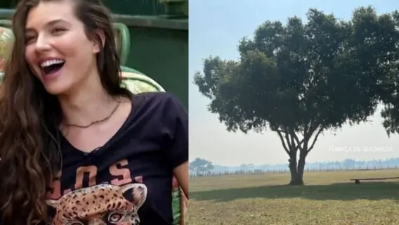 Alanis Guillen denuncia queimadas no Pantanal durante gravações