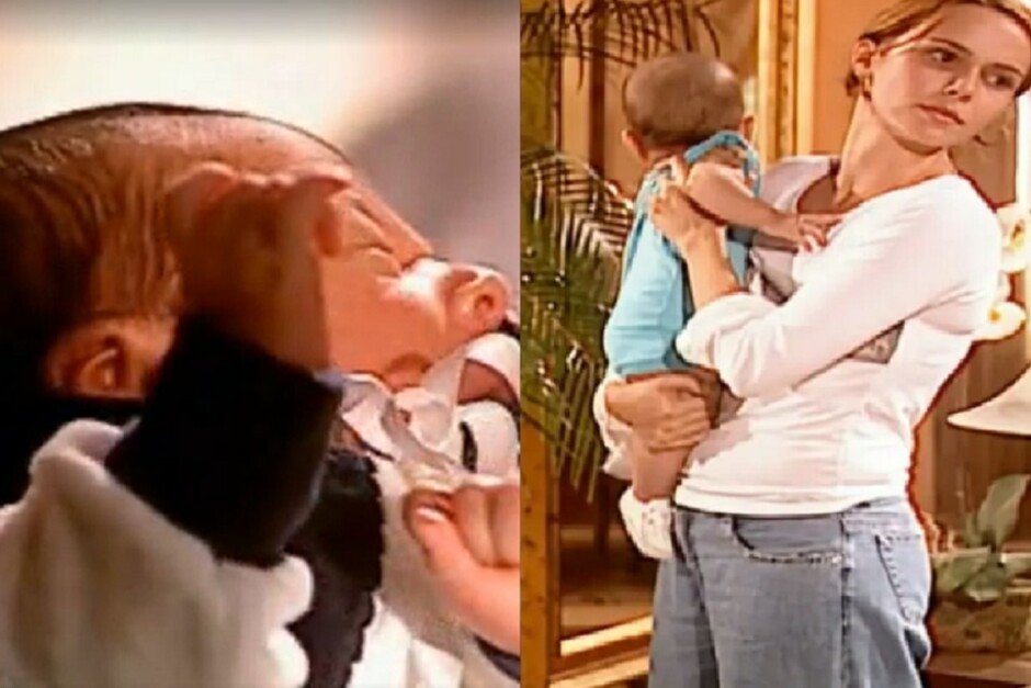 De quem é o filho de Mel em O Clone