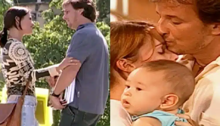 de quem é o filho da mel em o clone