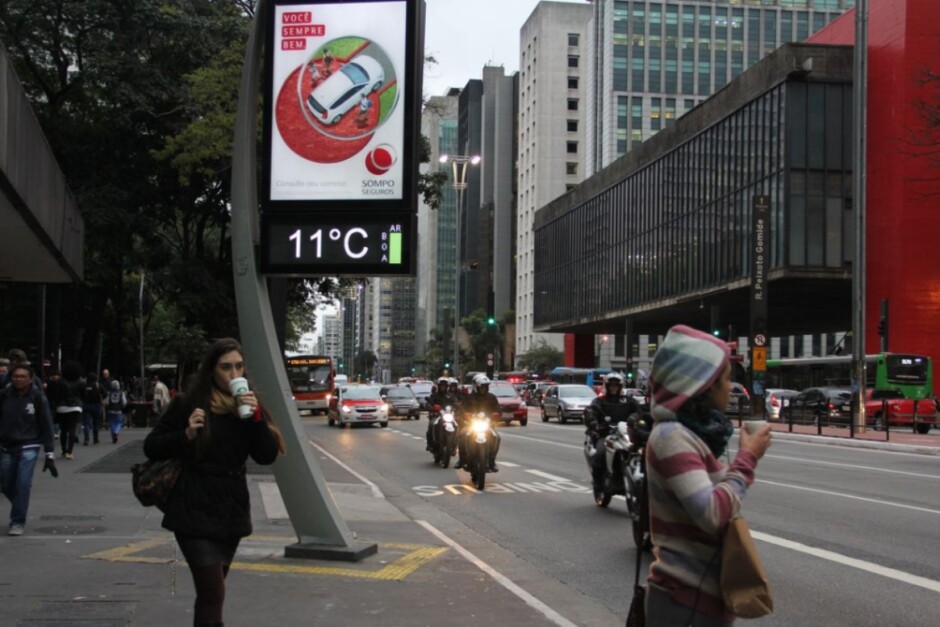 Qual o recorde de frio em São Paulo?