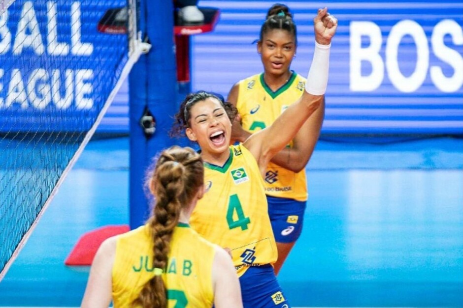Brasil x Polônia vôlei feminino