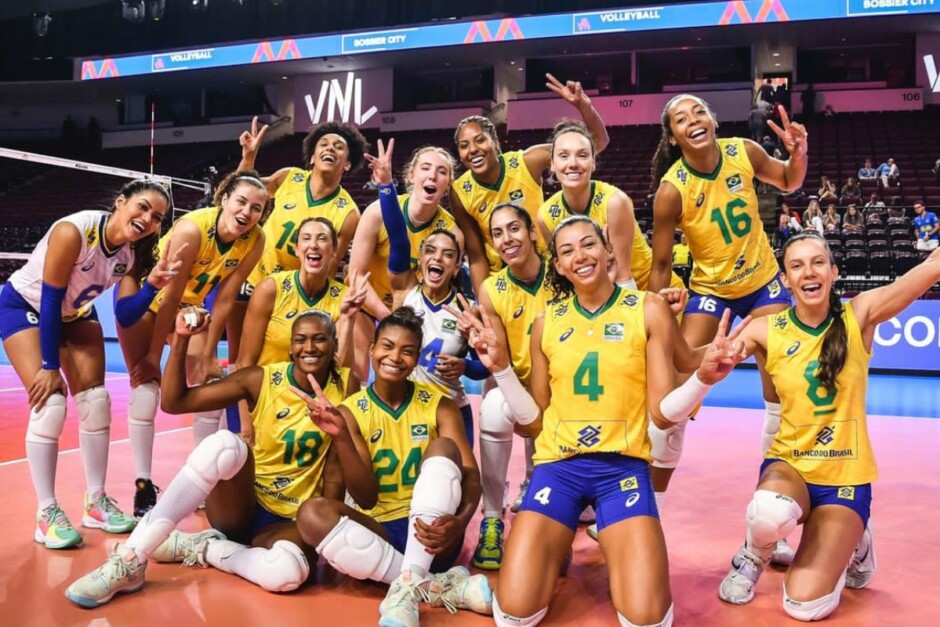 Brasil x República Dominicana vôlei feminino 2022
