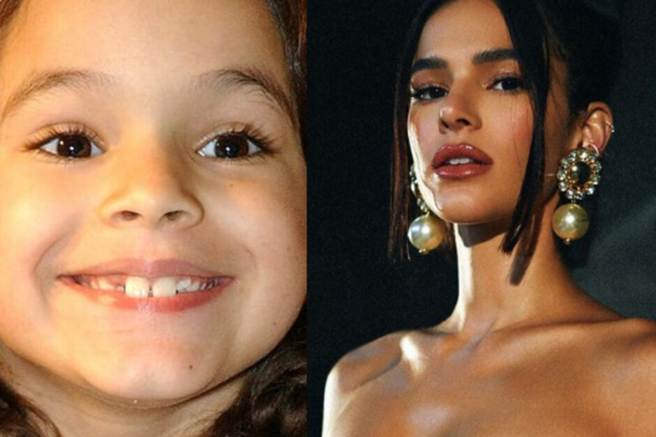 Bruna Marquezine antes e depois