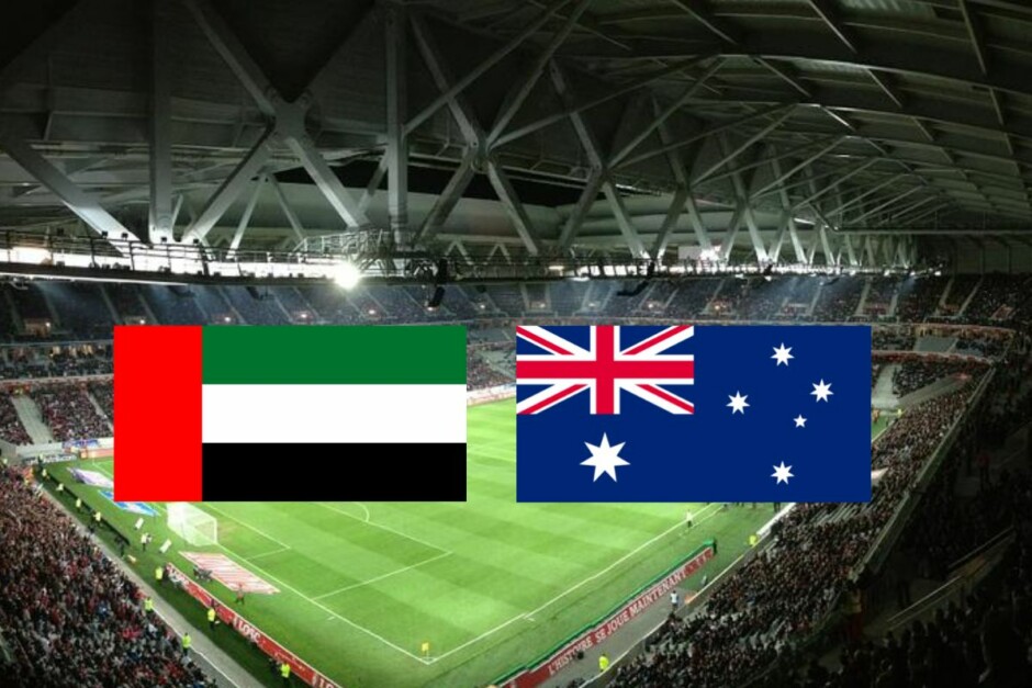 onde assistir Emirados Árabes Unidos x Austrália