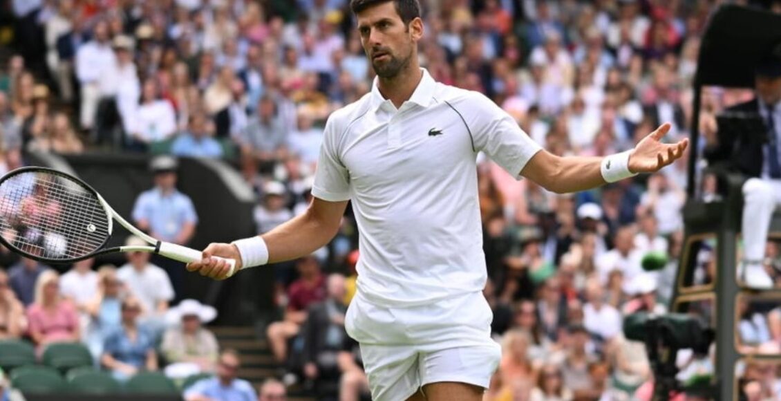 Djokovic em Wimbledon 2022 hoje