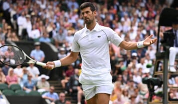 Djokovic em Wimbledon 2022 hoje