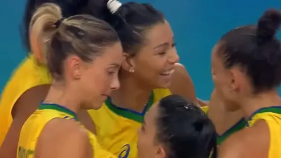 Jogo do Brasil e Coréia do Sul no vôlei feminino hoje Liga das Nações