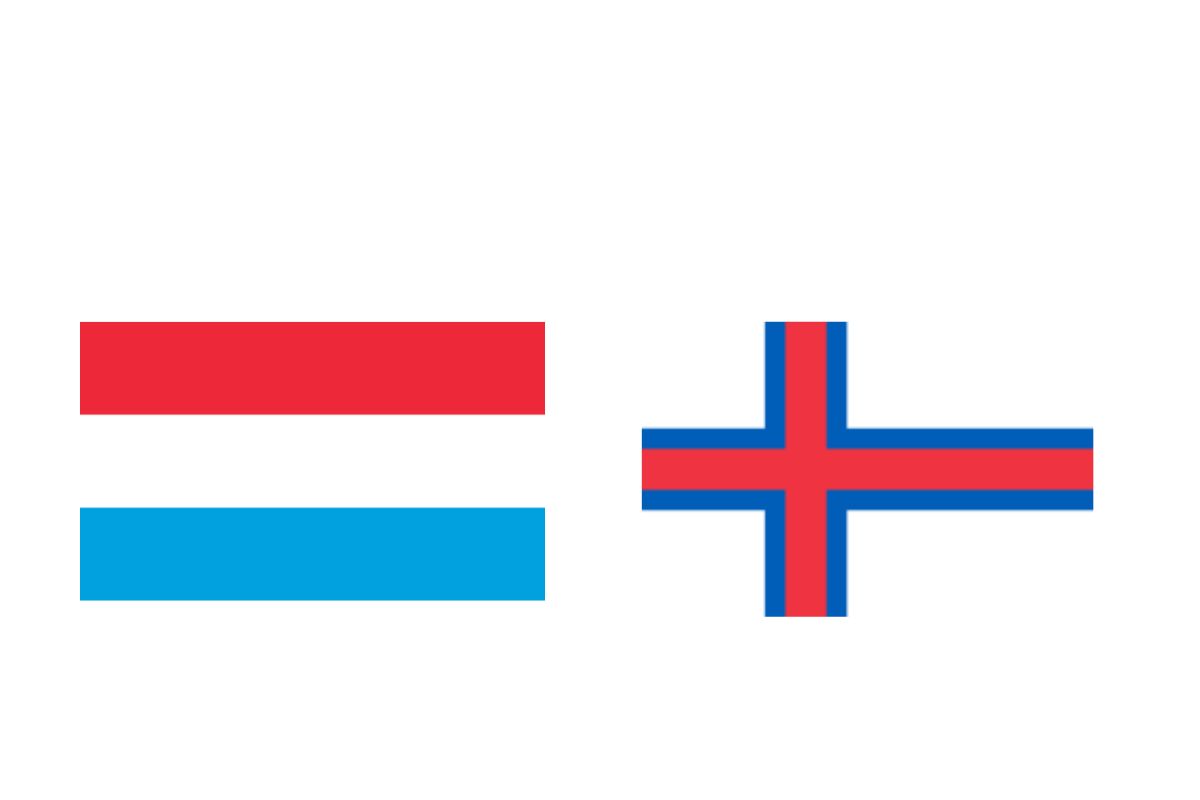 Luxemburgo x Ilhas Faroé