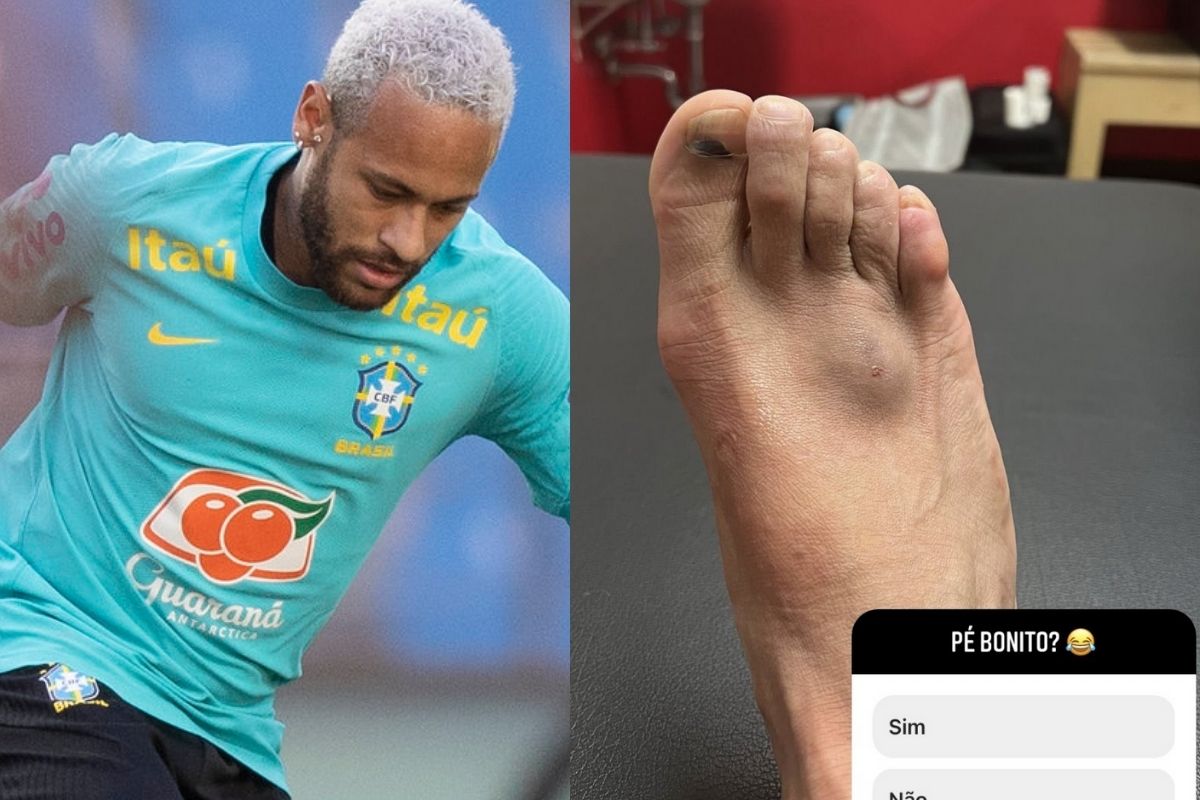 Neymar se machucou?