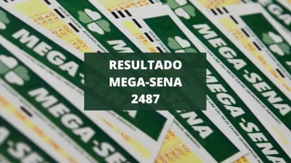 Resultado Mega Sena 2487: sorteio de quinta-feira (02/06/22)