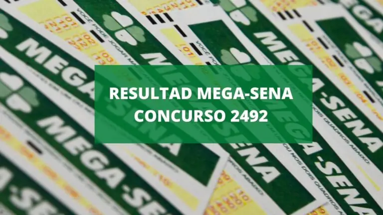 Resultado da Mega Sena de sábado, concurso 2492 (18/06)