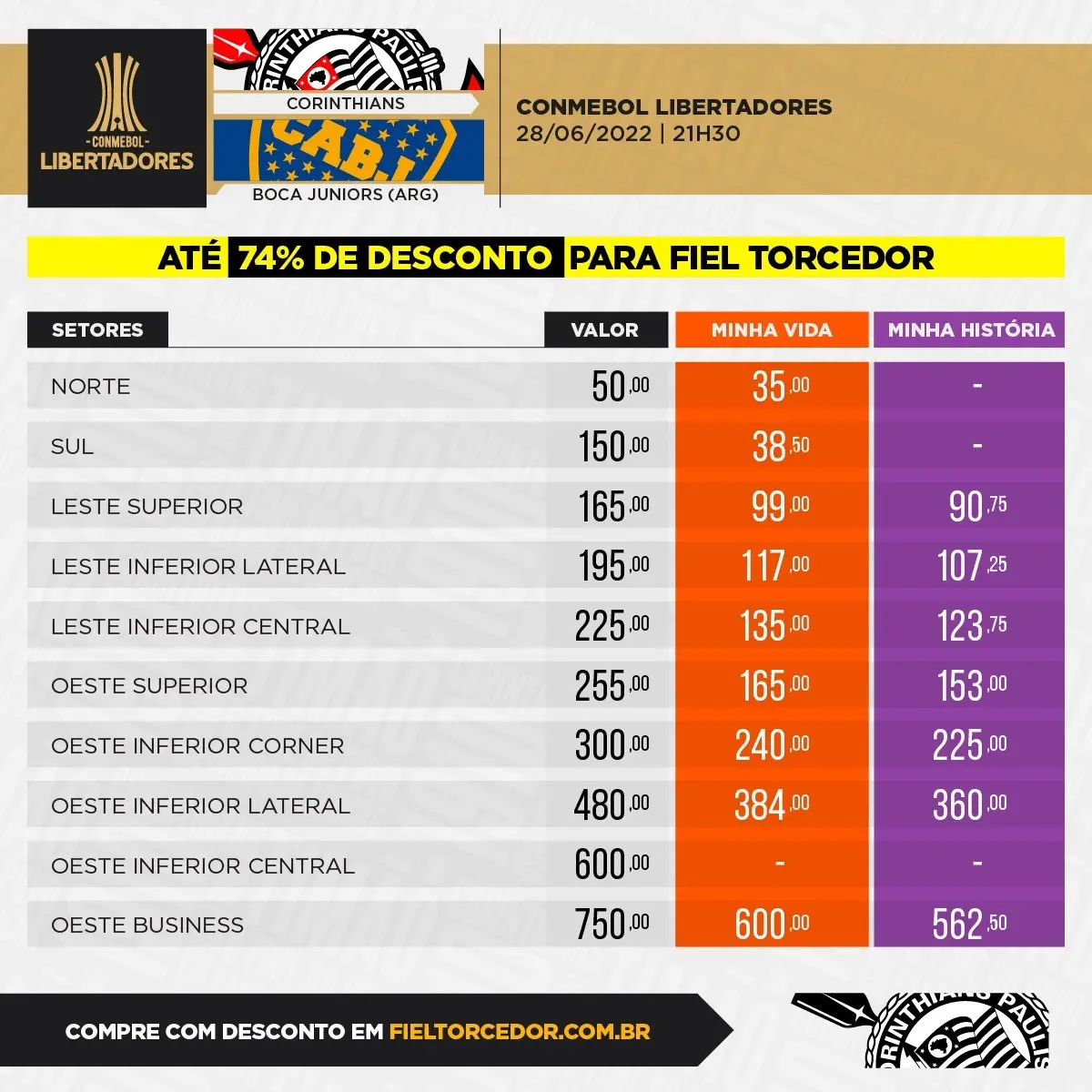 Sem titulo 18 Como comprar ingresso corinthians x boca juniors