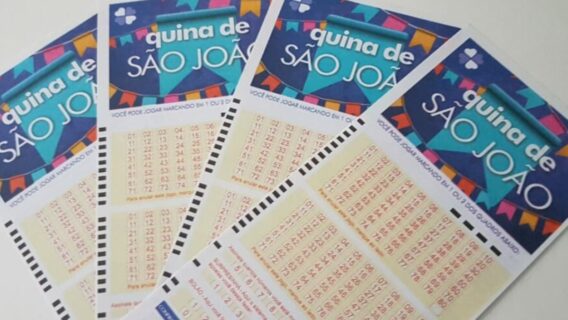 Quina de São João 2023: oito apostas dividem R$ 216 milhões