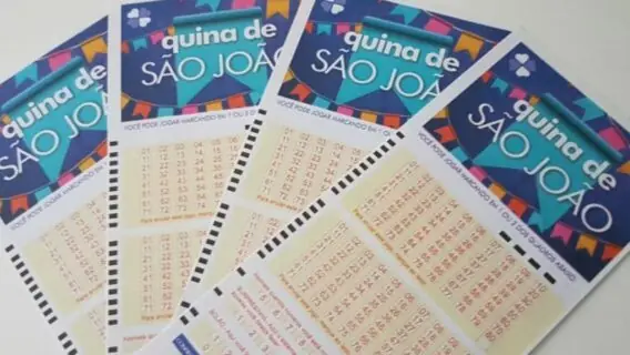 Resultado da Quina de São João 2022: veja os números sorteados