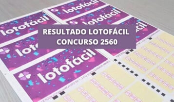 Resultado da Lotofácil 2560