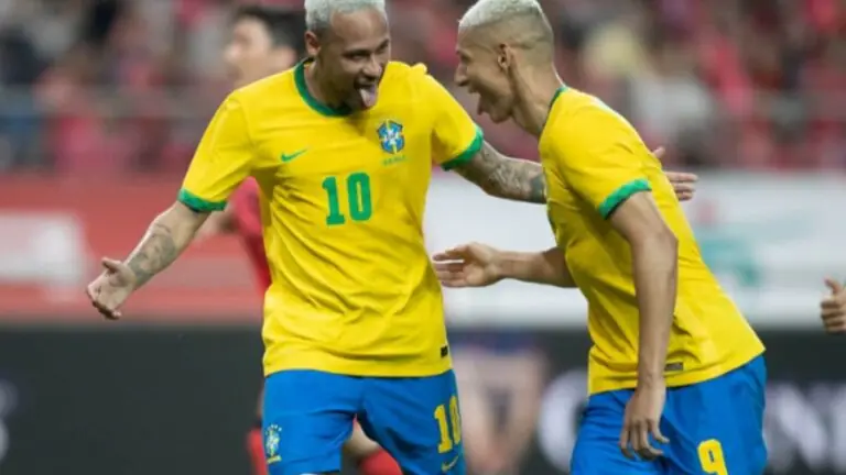 Resultado do jogo do Brasil hoje: Seleção goleia Coréia do Sul por 5 x 1