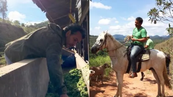 Zé Leôncio de Pantanal, Marcos Palmeira é fazendeiro e ‘rei do queijo’