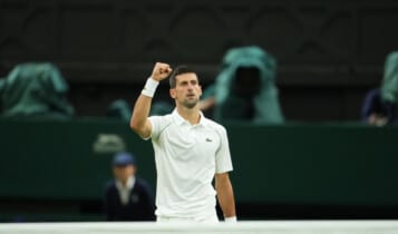 Djokovic em Wimbledon 2022 hoje