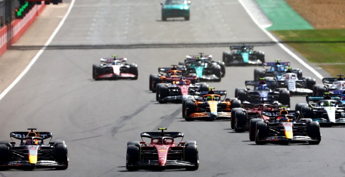 Grid de largada da Fórmula 1