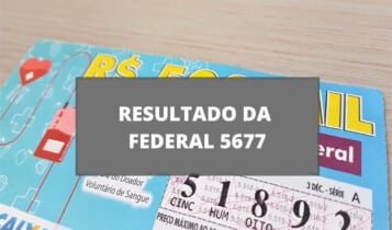 Resultado da loteria Federal 5677